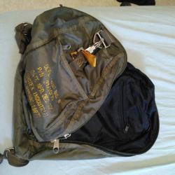 Sac militaire parachute vert