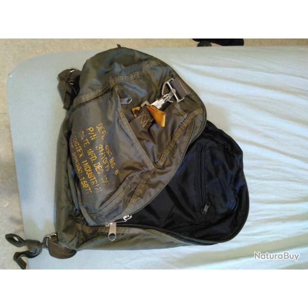 Sac militaire parachute vert
