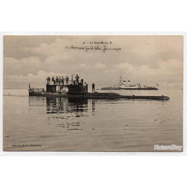 CPA - Marine de Guerre - Sous-Marin  X N1134