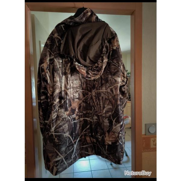 Blouson chaud camouflage