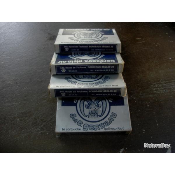 lot de 4 paquets de cartouches cal 16