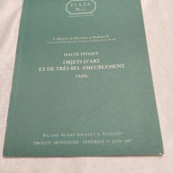 Catalogue salle des ventes Piasa Paris Drouot Montaigne du 13 juin 1997
