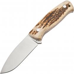 Couteau de chasse Lupus en corne de cerf