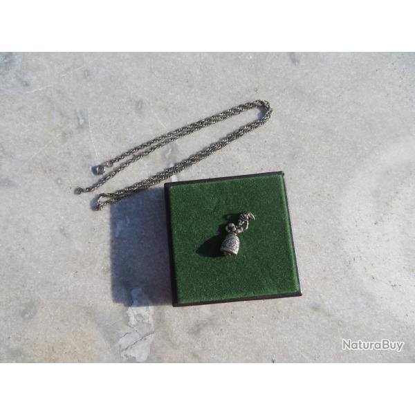 Ancien Pendentif articul Brsilien en Argent, Bahia - Brsil (XIX - XX)