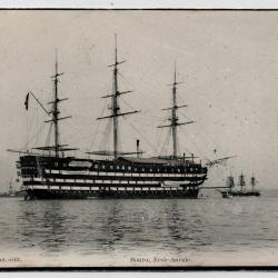 CPA -Marine de Guerre -  " BORDA " École navale N°1139