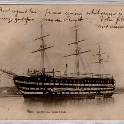 CPA -Marine de Guerre -  " BORDA " École navale N°1140