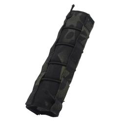 Housse de protection pour silencieux 18 cm tissu en nylon 500D réglable résistant à l'usure style 2