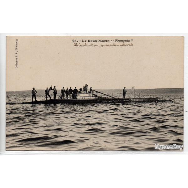 CPA -Marine de Guerre - Sous-Marins " Franais " N1147