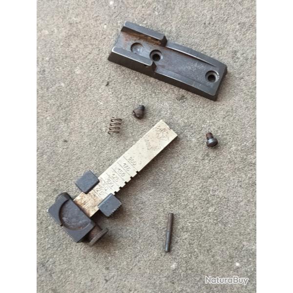 Hausse complte pour carabine Gaucher St Etienne 22lr