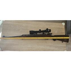 Carabine Luger 7x64 avec lunette
