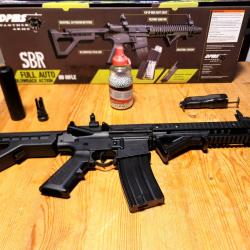 Carabine à plomb Crosman DPMS SBR full automatique