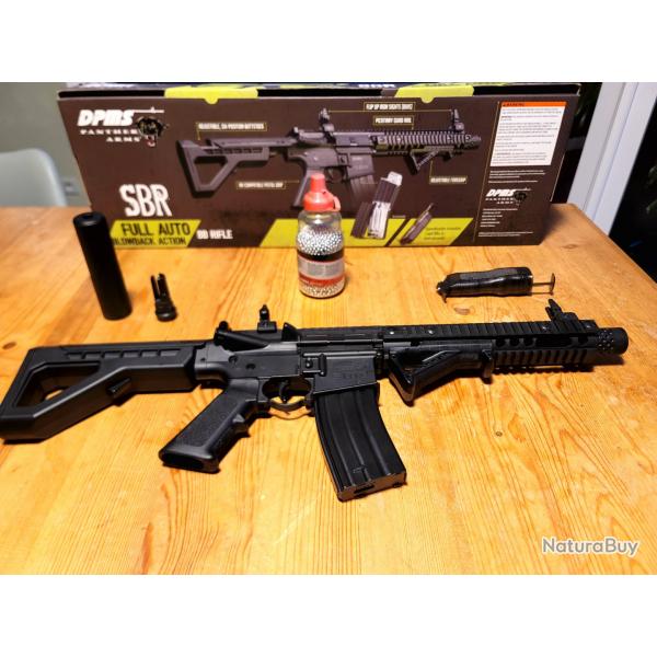 Carabine  plomb Crosman DPMS SBR full automatique