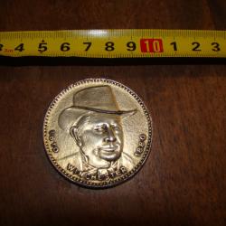 MEDAILLE COMMEMO DE "OLIVER WINCHESTER"