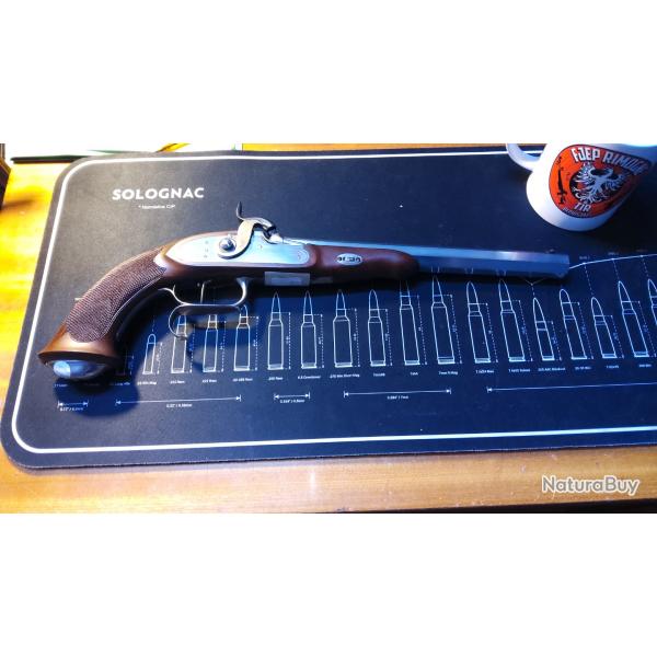Pistolet Lepage Pedersoli cal 44 + chemines