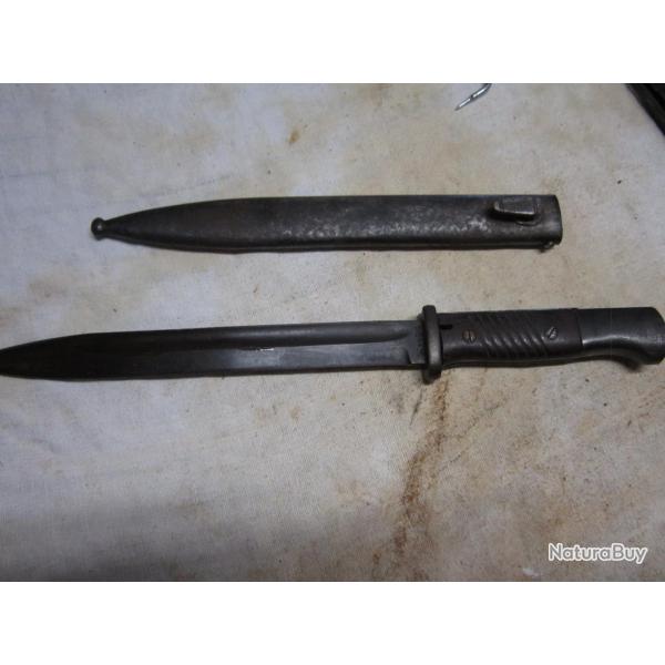 baionnette mauser 98 k