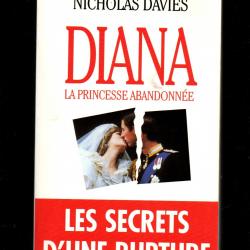 diana la princesse abandonnée de nicholas davies  lady diana les secrets d'une rupture