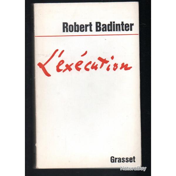 l'xcution de robert badinter , affaire bontems buffet ,peine de mort