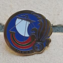 PINS LEGION ETRANGERE 1REGIMENT ETRANGER 1ere COMPAGNIE DE TRANSIT  DE LA LEGION ETRANGERE PARIS