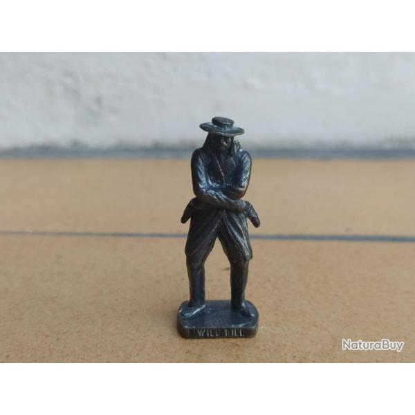 FIGURINE KINDER METAL WESTERN COWBOY INDIEN WILL BILL