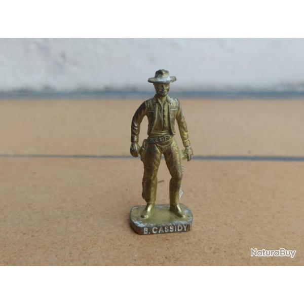 FIGURINE KINDER METAL B.CASSIDY  WESTERN COWBOY METALLFIGUR