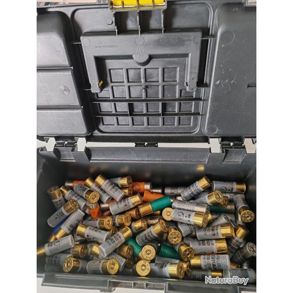 Lot de 75 cartouches cal 12