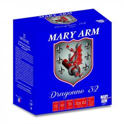 LOT DE 100 CARTOUCHES MARY DRAGONE  CAL 12X70 32GR BOURRE JUPE N°7/5