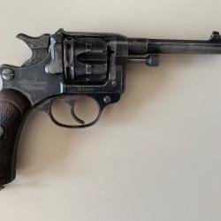 Revolver MAS 1892 - Daté 1914 - 8x27mm - Arme réglementaire française - Fonctionnelle