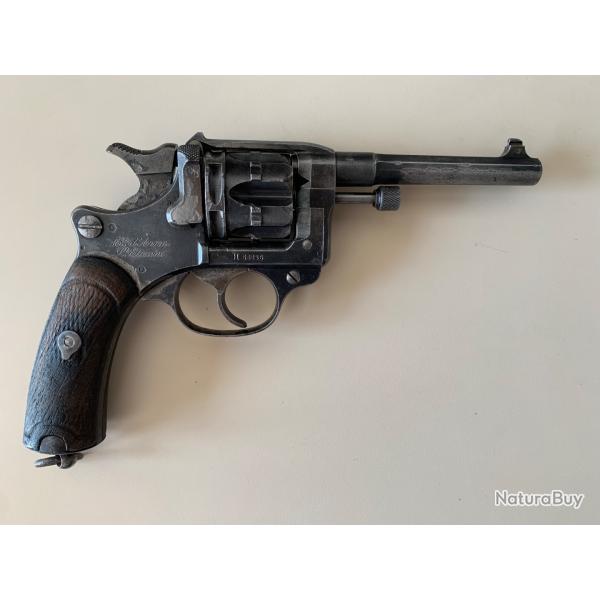 Revolver MAS 1892 - Dat 1914 - 8x27mm - Arme rglementaire franaise - Fonctionnelle