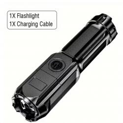 Lampe UV 395nm Rechargeable Détection Détection Urine Animaux, Punaises de Lit & Scorpions Zoomable