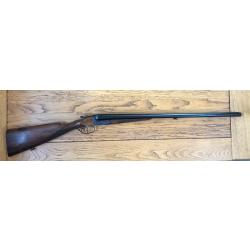 Luxueux fusil juxtaposé A . Maisonnial cal 16.70 éjecteurs en remarquable état