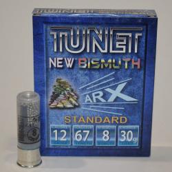 boite 10 cartouches calibre 12/67 Tunet Bismuth ARX numero 8