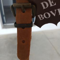 Sangle, bretelle en cuir pour fusil ou carabine.