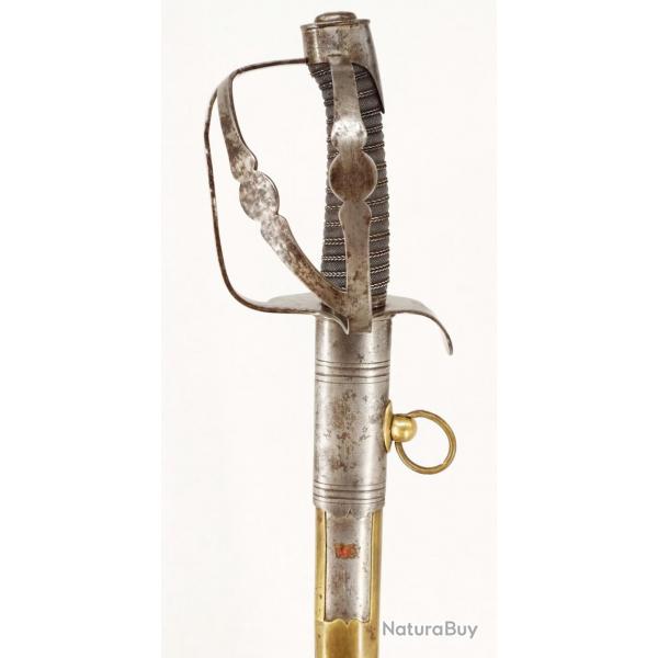 RARE SABRE D'OFFICIER SUPERIEUR DU 2 REGIMENT DE CHASSEUR A CHEVAL - FRANCE PREMIER EMPIRE Collecti