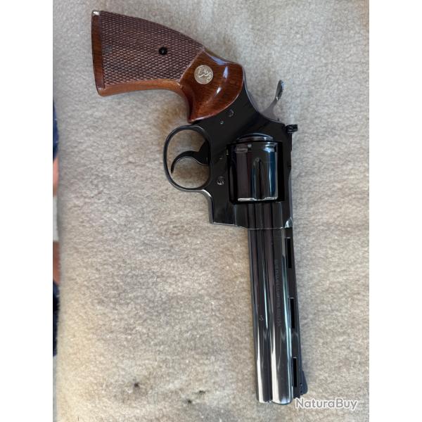 Revolver Colt Python 357 Magnum 6' + crosse ergonomique et chargeur rapide