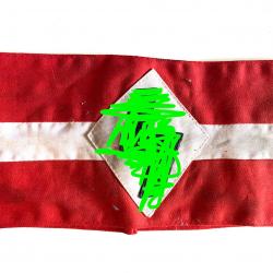 Ancien Brassard Allemand WW2 de jeunesse Wallone