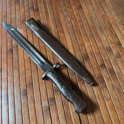 BAÏONNETTE 1902 MAUSER WW1 POUR LE SIAM