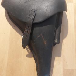 Holster, étui pour Luger P08 WW2  JKH 42 en bon état