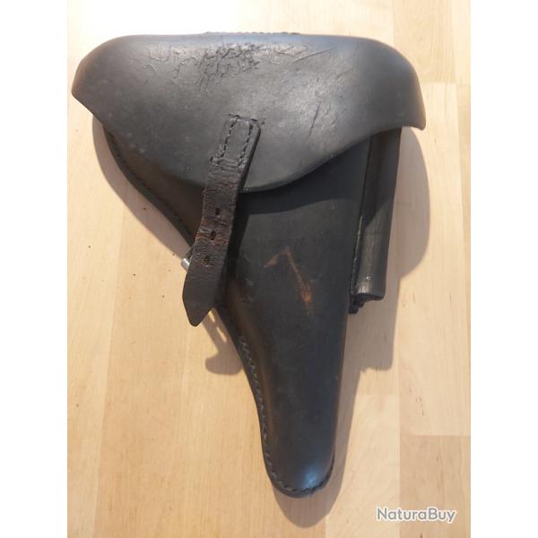 Holster, tui pour Luger P08 WW2  JKH 42 en bon tat