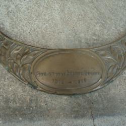 PLAQUE CASQUE ADRIAN 14/18