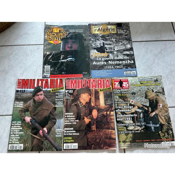 Lot ARMES MILITARIA N113, 152- 39/45 N'227 , Troupes lite 127-guerre D'Algrie