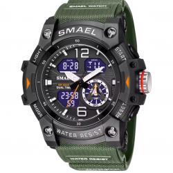Montre militaire homme Quartz sport analogique numérique étanche 50M réveil lumière robuste Army