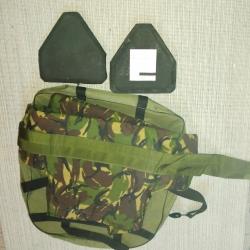 Gilet balistique pare balles Anglais et plaques