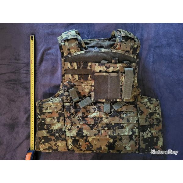 Gilet porte plaques airsoft CADPAT