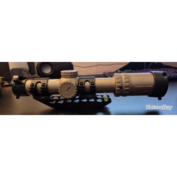 Lunette Primary Arms SLX 1-6X24 + MONTAGE A BULLE