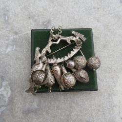 Penca de Balanganda, Bahia, bijoux brésilien en Argent - Brésil (XIXé - XXé)