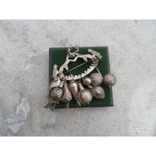 Penca de Balanganda, Bahia, bijoux brsilien en Argent - Brsil (XIX - XX)