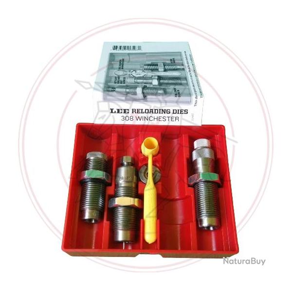 LEE PACESETTER DIE - 3 OUTILS - 308 WINCHESTER - 90507