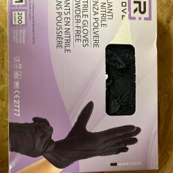 Gants en nitrile spécial contact alimentaire Boîte de 200 taille M