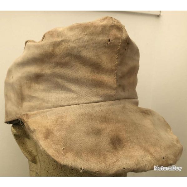 Casquette Allemand camoufler Hiver WW2