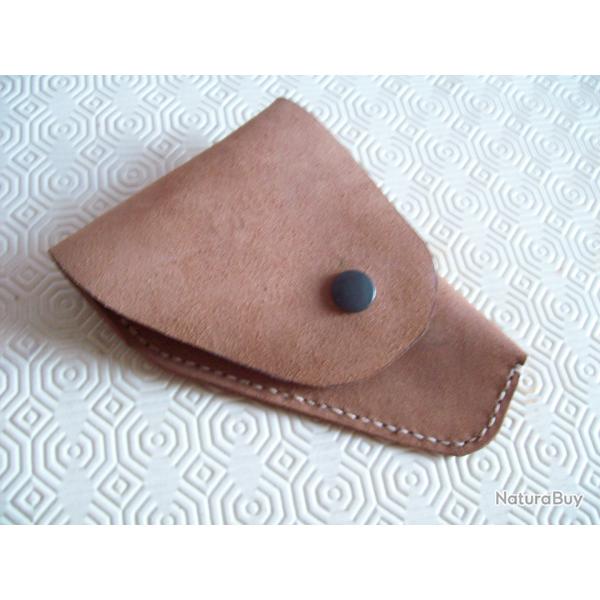 petit tui cuir pour pistolet 6,35